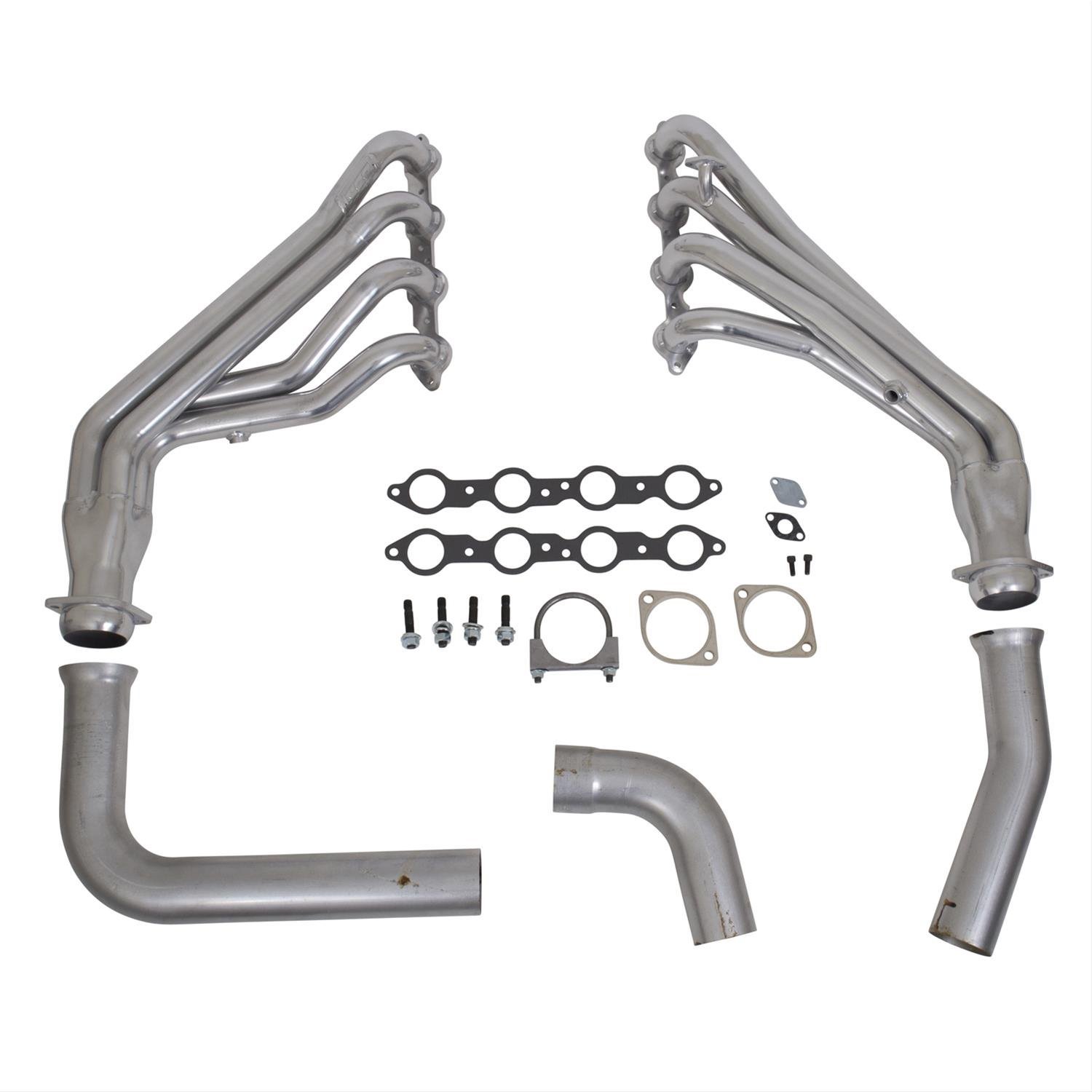 Long Tube Exhaust Headers & Y Pipe System 1999-02 GM Full Size Truck 4.8/5.3/6.0L V8 2/4WD