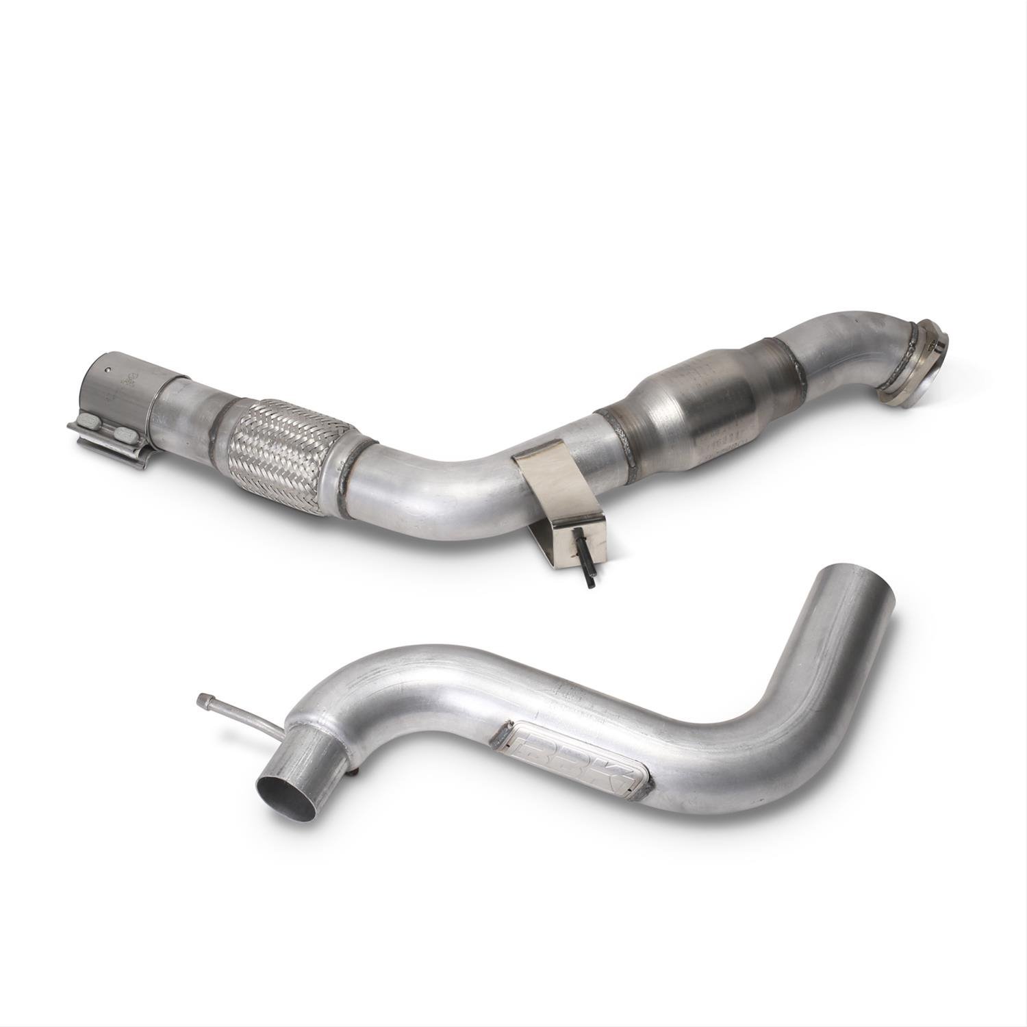 Down Pipe with Catalytic Converters 2015-16 Ford Mustang 2.3L Ecoboost