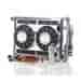 Direct-Fit Polished Finish Show and Go Downflow Module for Mopar w/Auto Trans 70-76