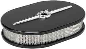 Oval Air Cleaner - Small 11-7/8" L x 8-3/8" W x 3" H