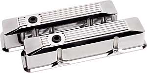Small Block Valve Covers - Tall Ribbed