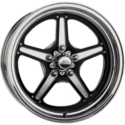 BRS037706145 Street Lite Wheel [Size: 17" x 7"] Black