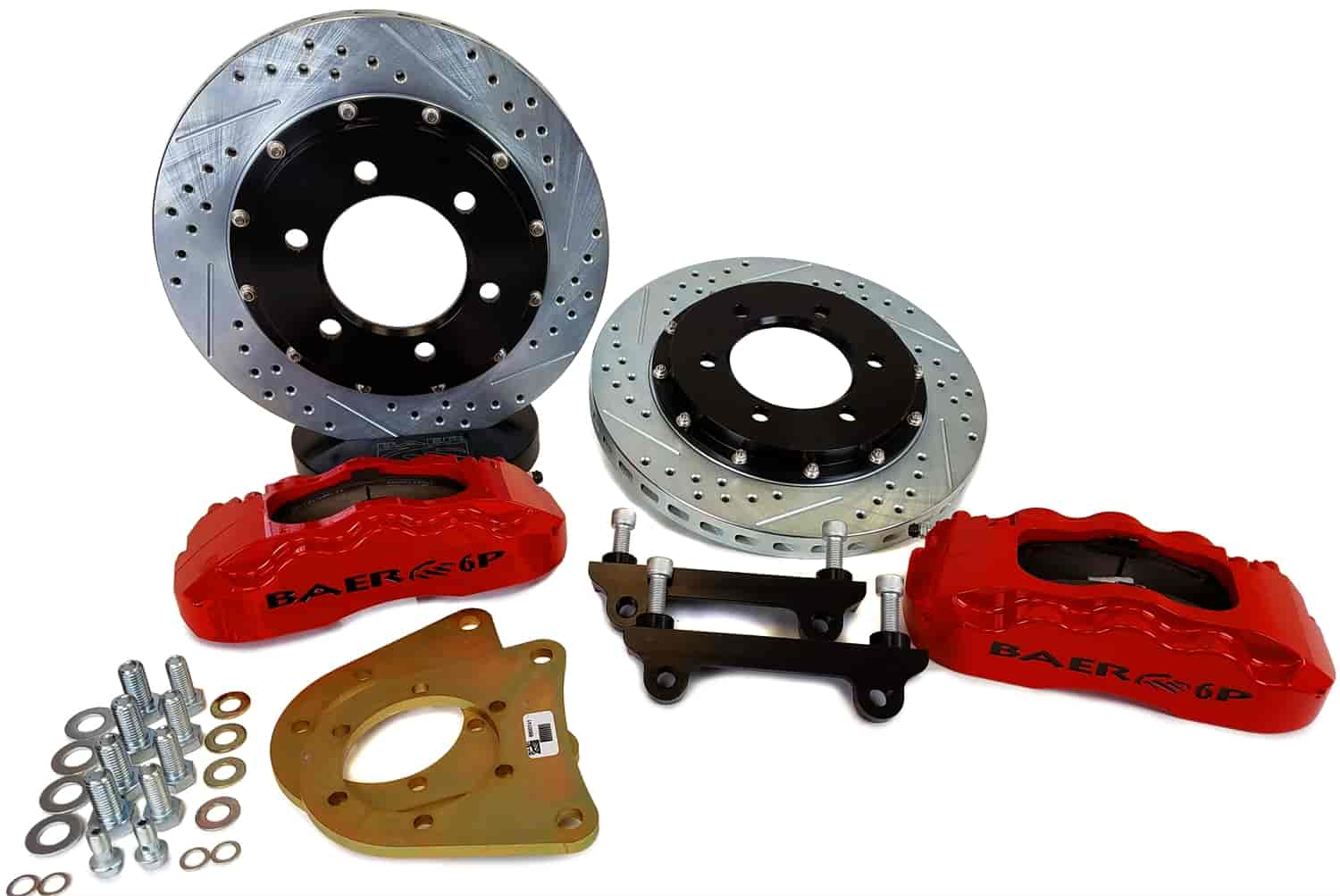 Pro+ Front Brake Kit Black 1971-1991 GM 1/2