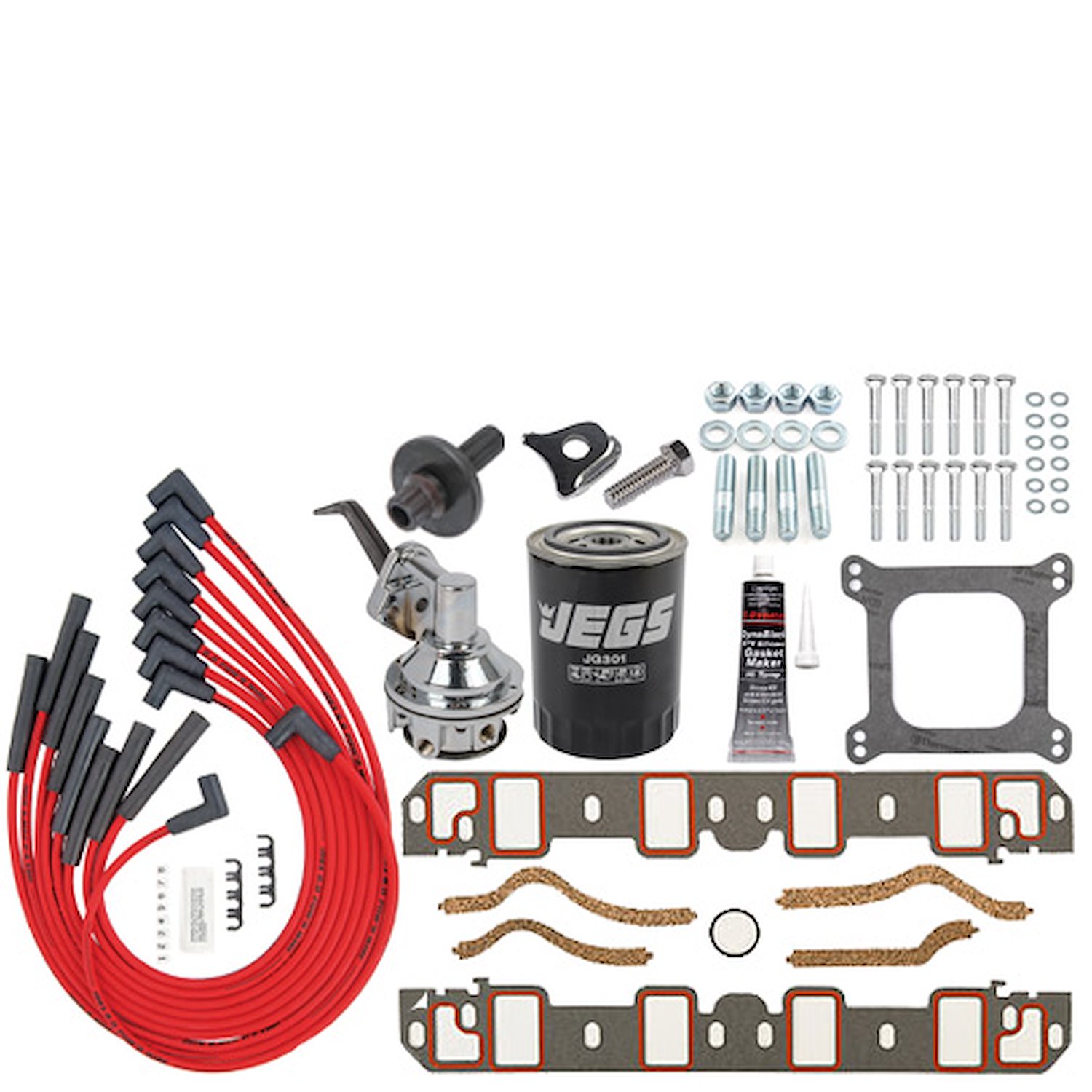 Small Block Ford 302ci Base Engine Install Kit