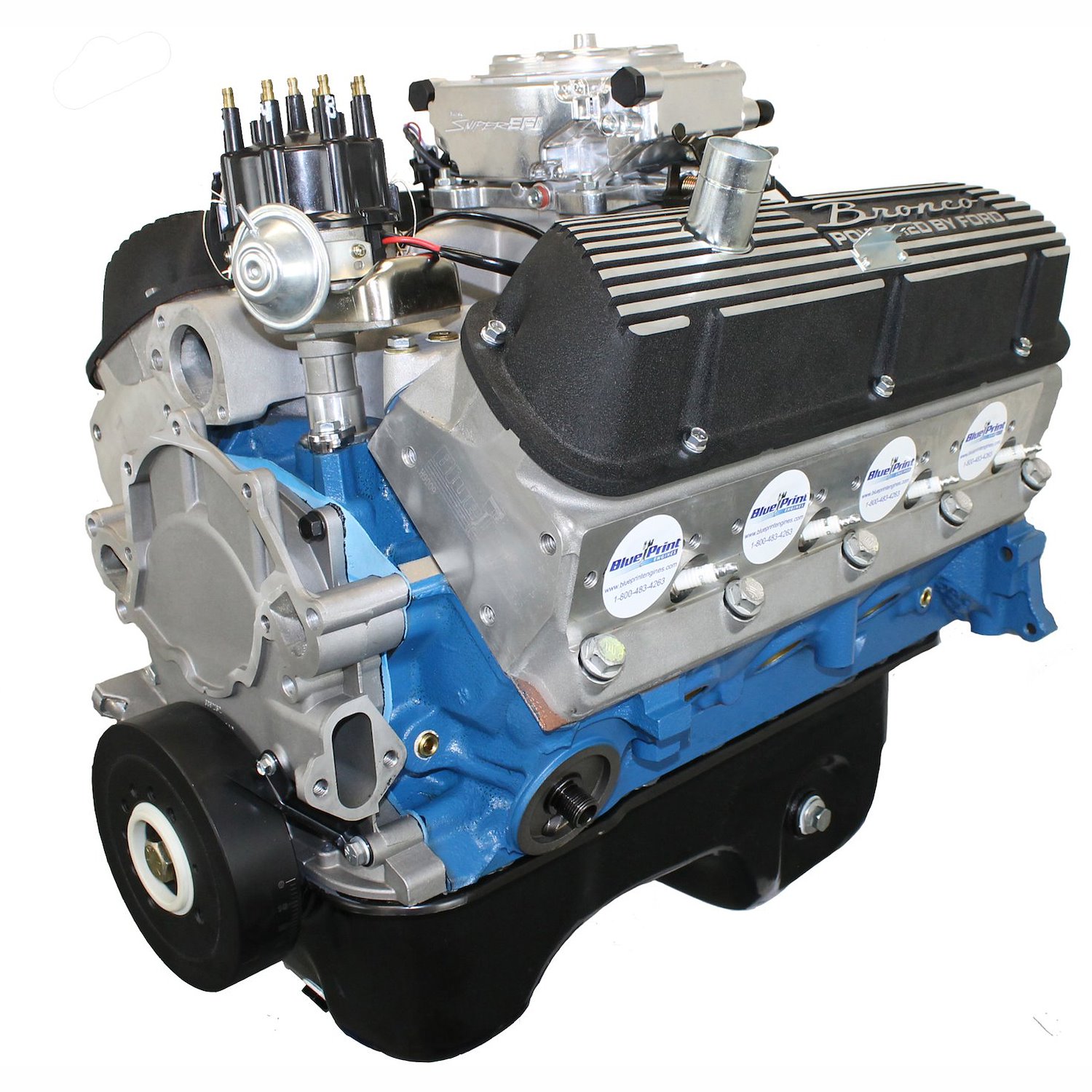 306 ci Bronco Edition Dress Engine w/Carburetor -