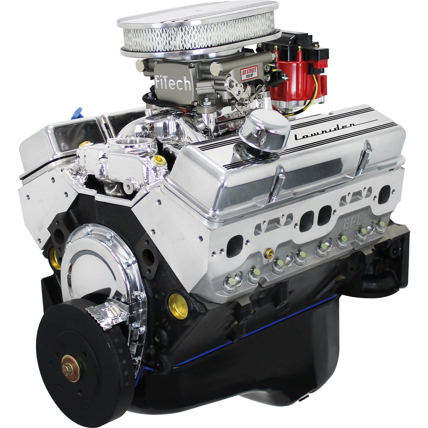 Lowrider Small Block Chevy 350ci Base FI Engine 410HP/410TQ