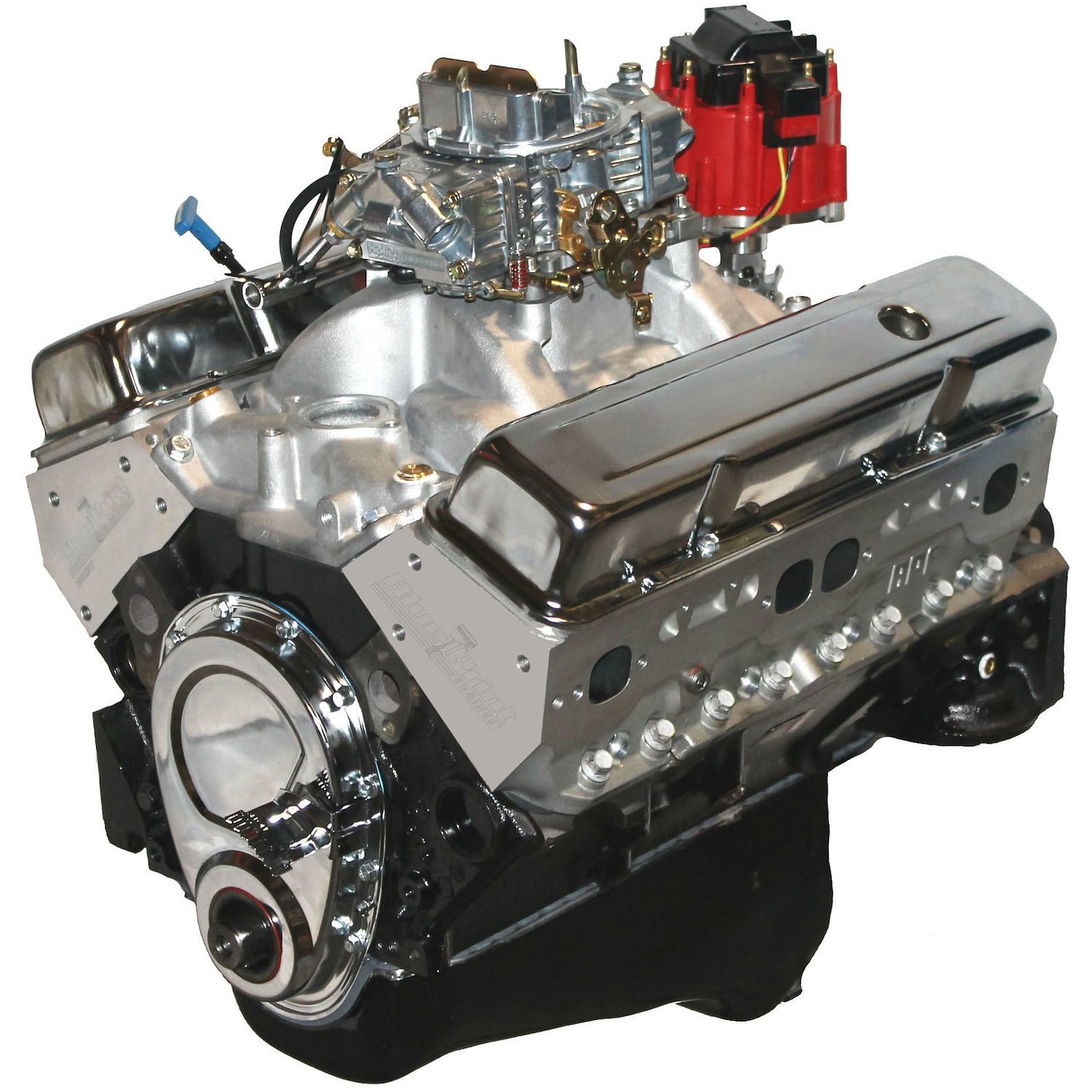 Budget Stomper Small Block Chevy 355ci Dress Engine w/ Aluminum Heads
