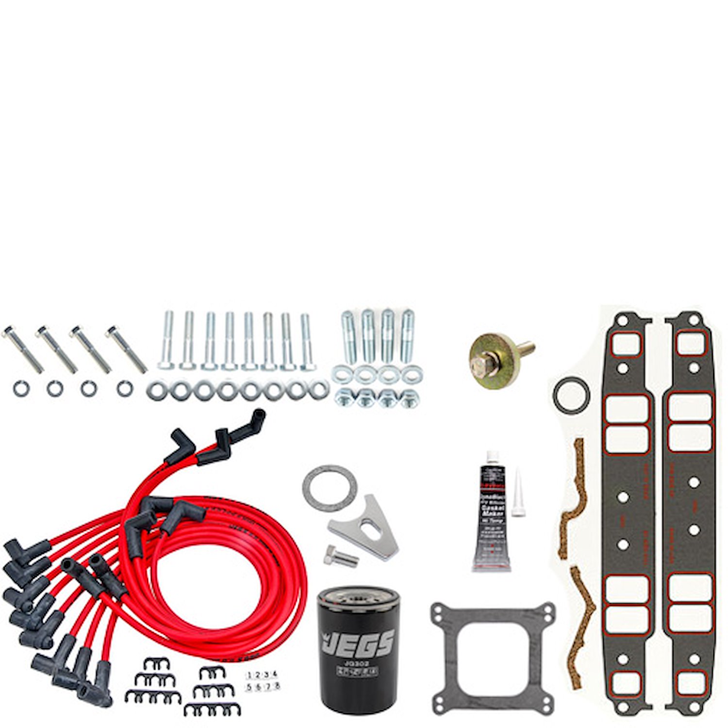 Small Block Chevy 383 Power Adder Base Engine Install Kit