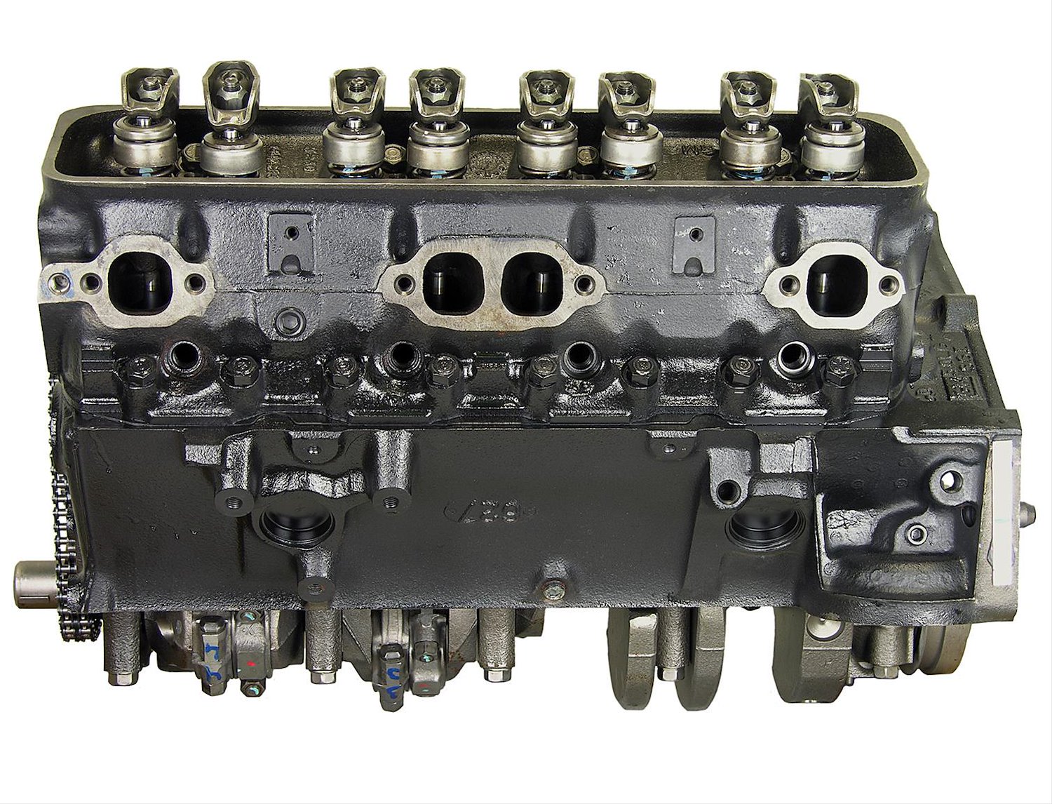 STANDARD ROTATION 200 & 230 HP 1 PIECE REAR MAIN SEAL VALVE COVERS BOLT DOWN CENTER HAS METAL TIMING