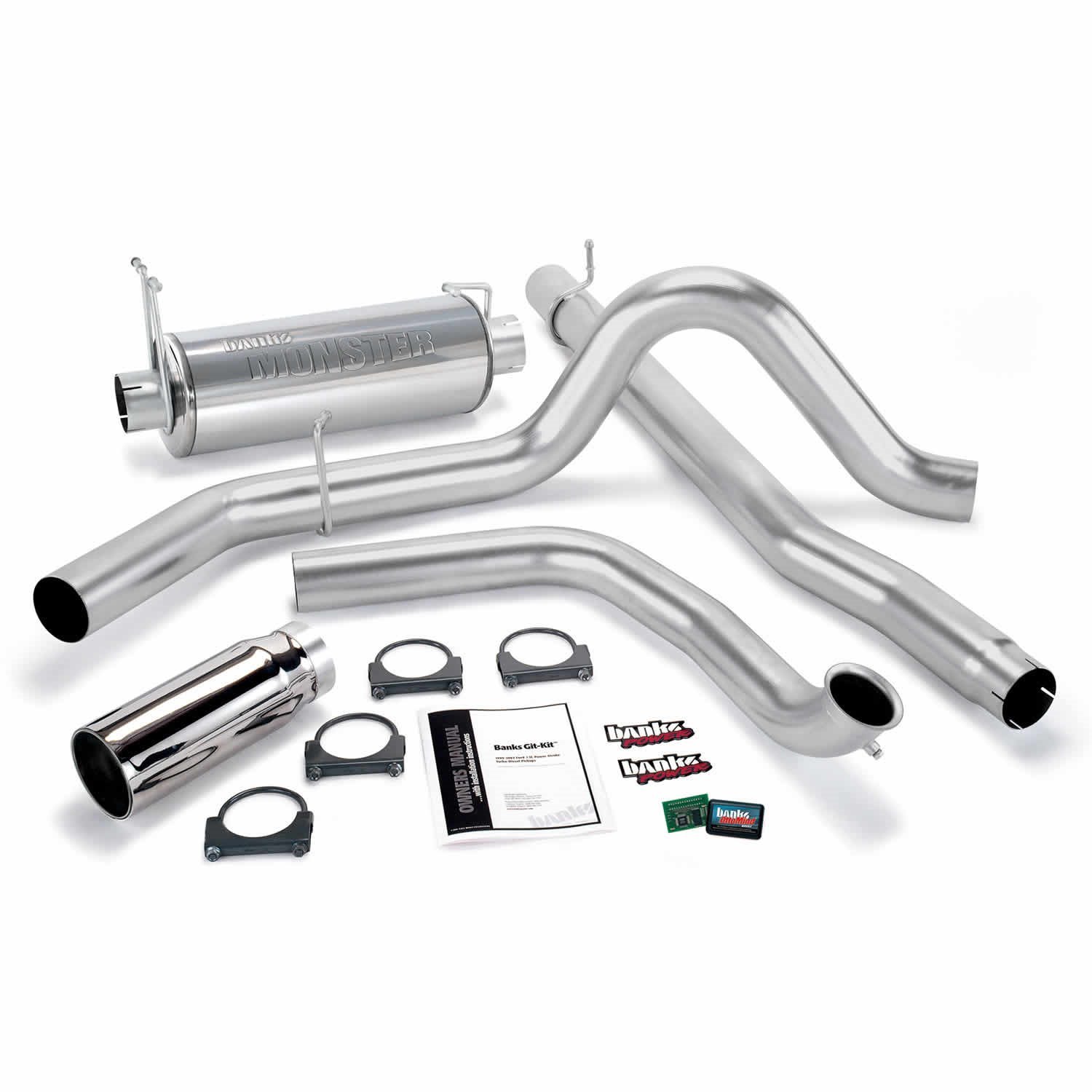 Git-Kit Exhaust System 2000-03 Ford Excursion 7.3L Powerstroke