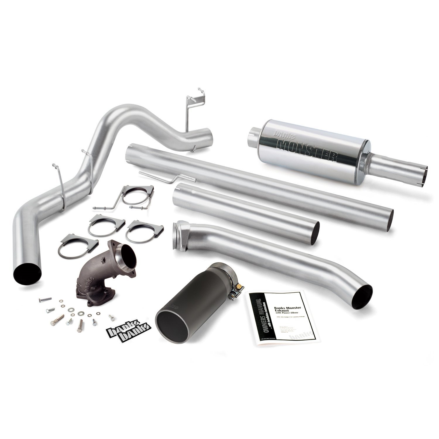 Monster Exhaust System with Power Elbow 1998-2002 Dodge