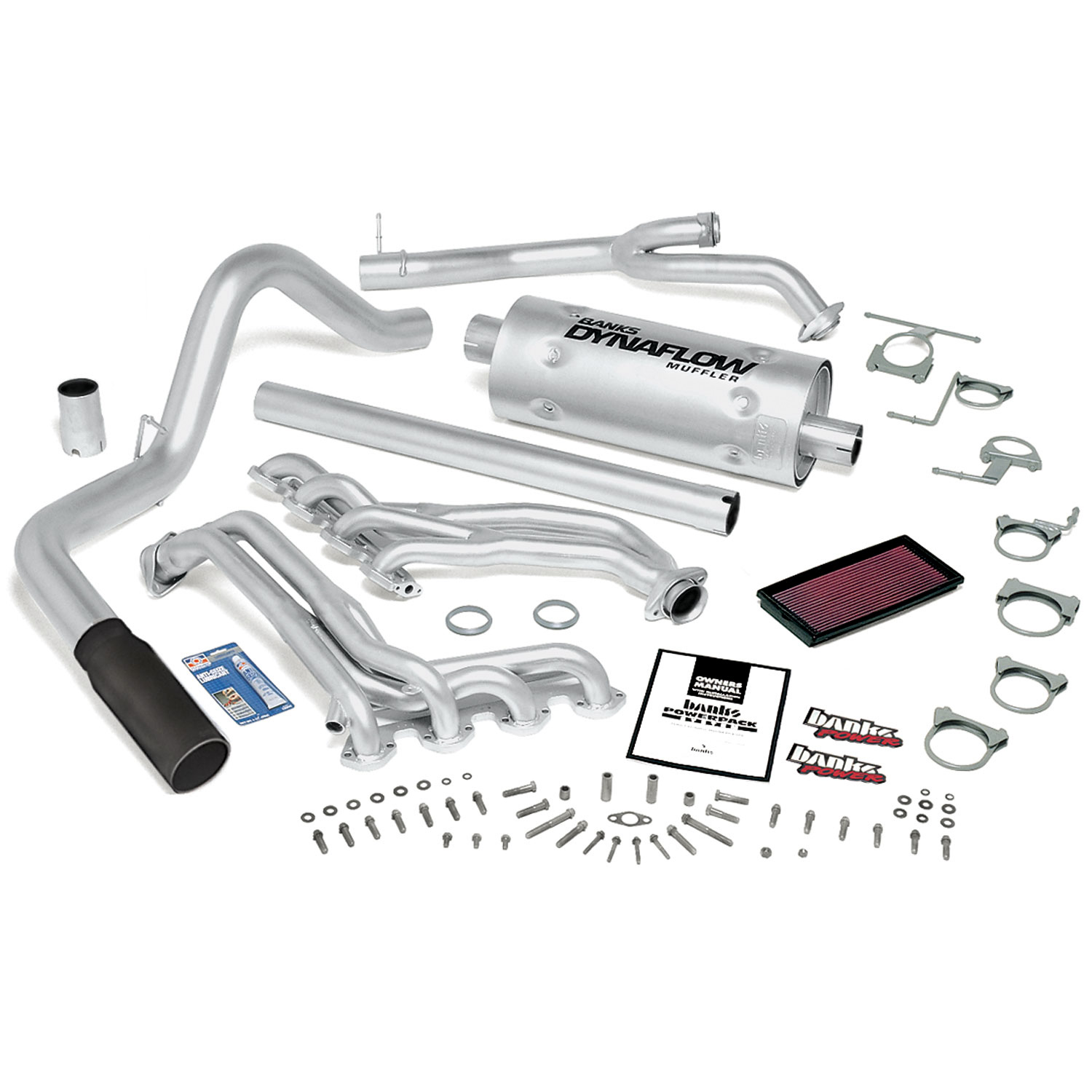 Exhaust PowerPack System 1996-97 Ford F250/F350