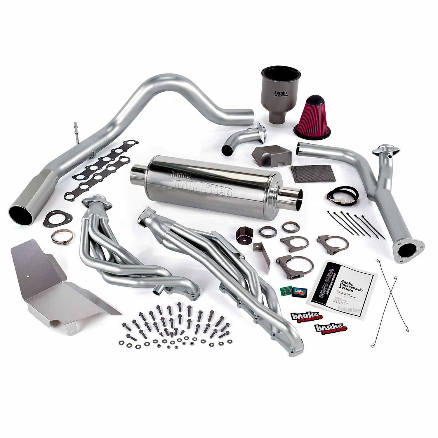 Exhaust PowerPack System 1999-04 Ford Super Duty