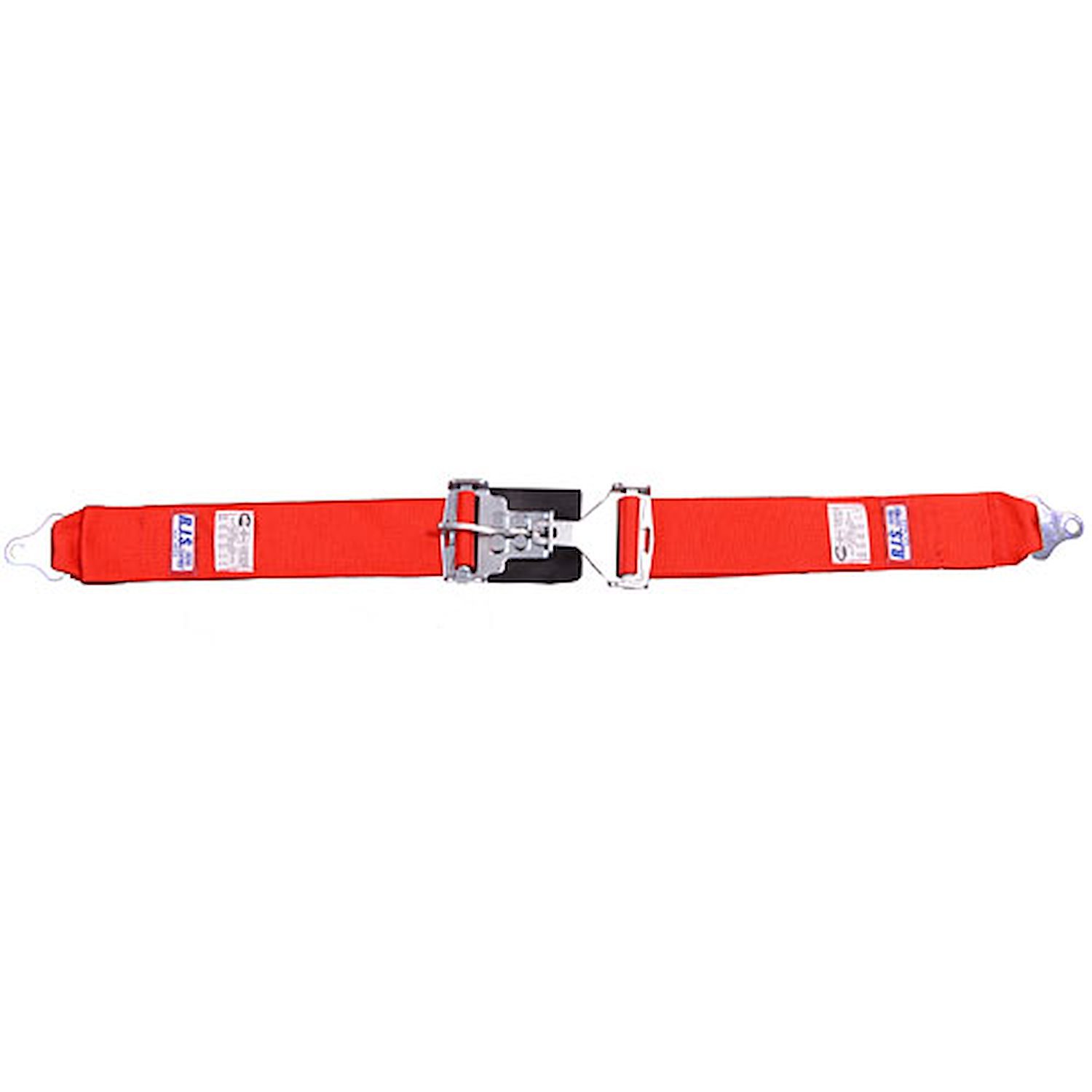 Latch and Link Lap Belt Red
