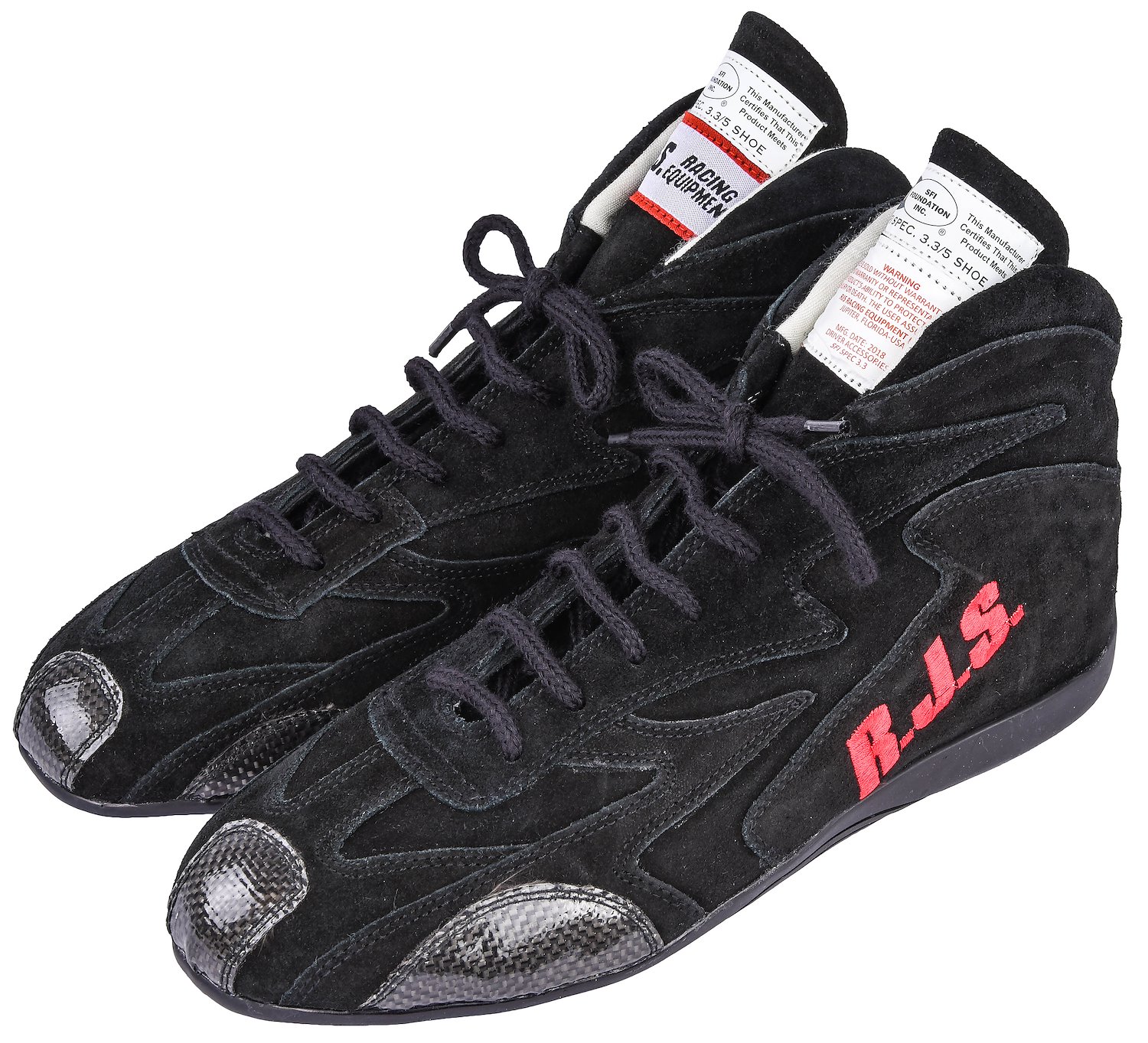 RJS Racing Equipment 500020161: RJS Redline Mid Top Racing Shoes SFI 3. ...