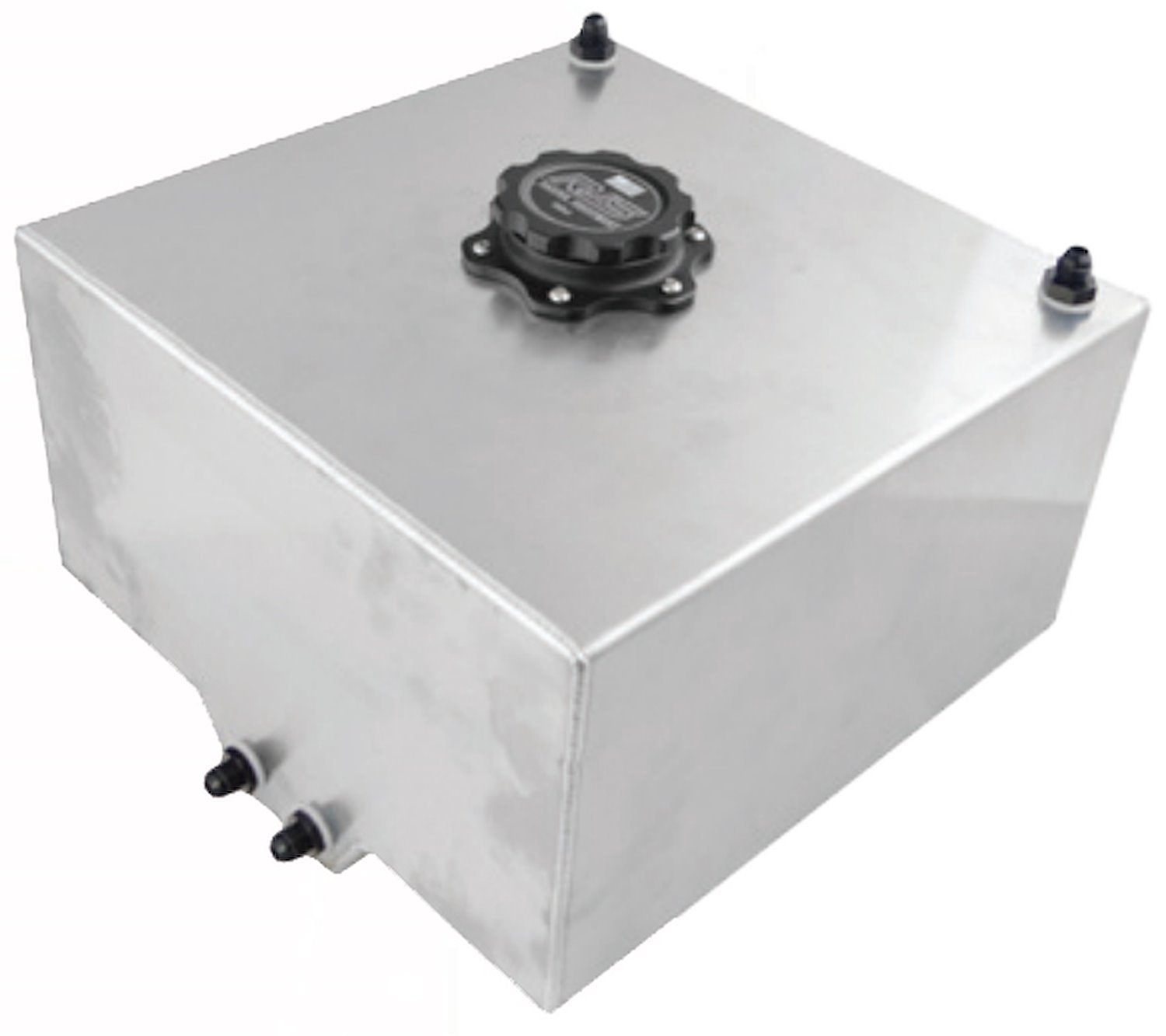 Elite Universal Aluminum Fuel Cell 10 Gallon Billet Screw-On Cap