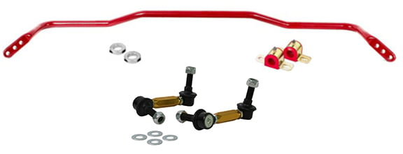 Rear Sway Bar and Stabilizer Link Kit for S550 Ford Mustang [Red]