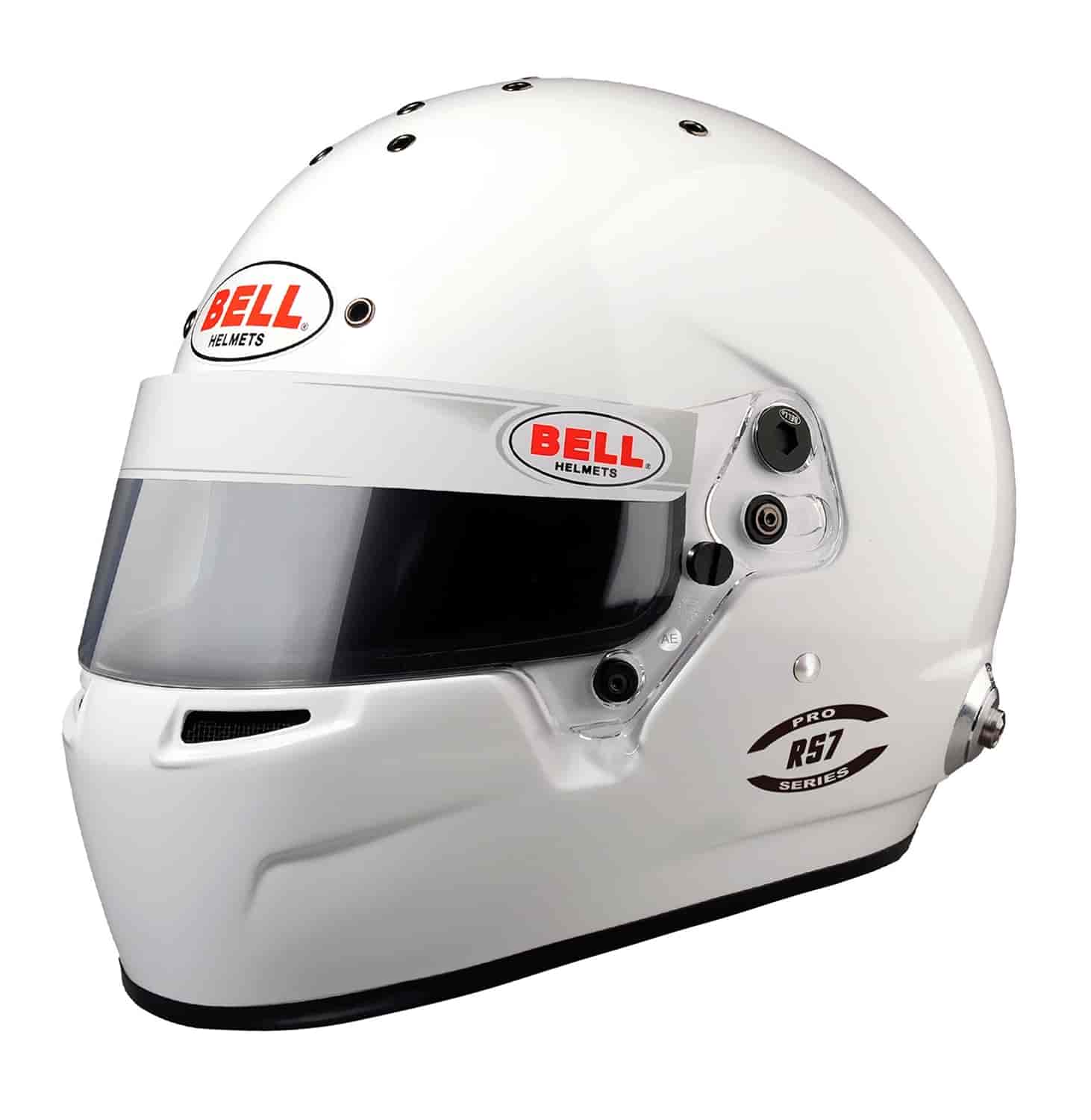 RS7 Helmet White - Snell SA2015/FIA Approved