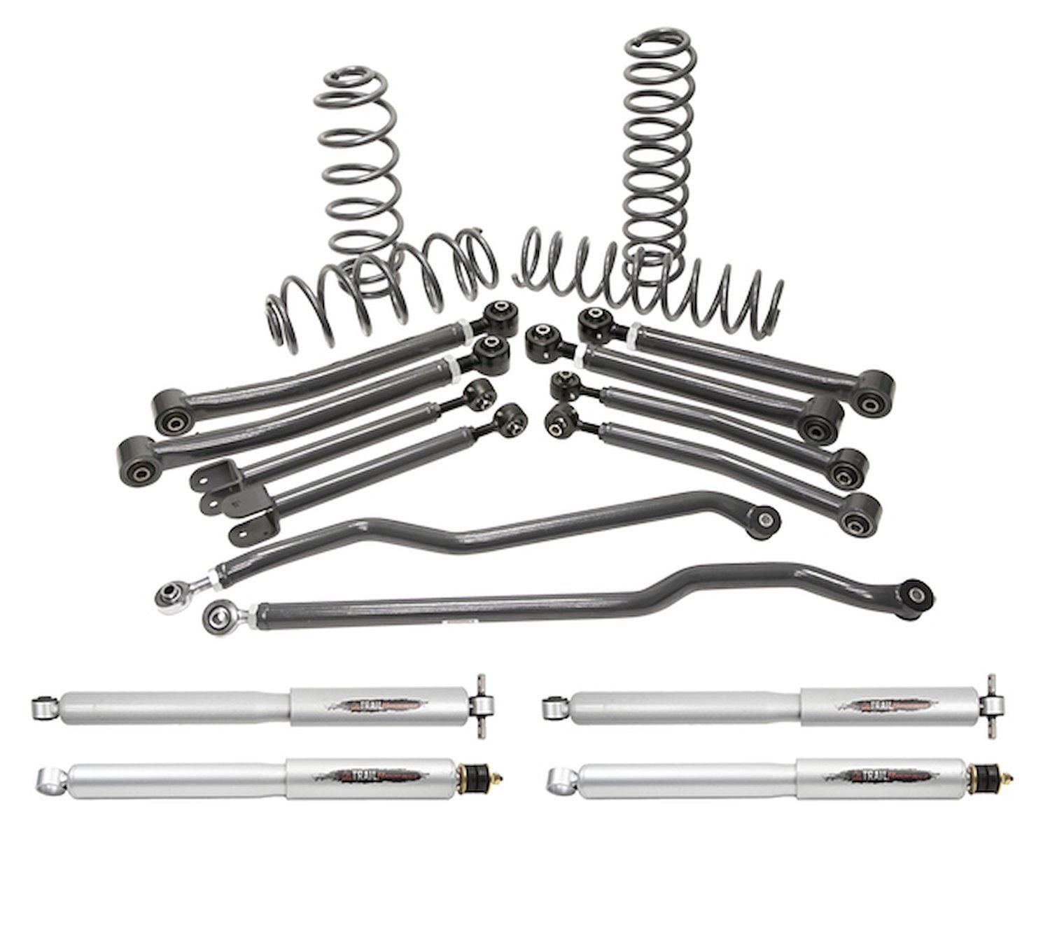 153201TP Front and Rear Suspension Lift Kit, Lift Amount: 4 in. Front/4 in. Rear