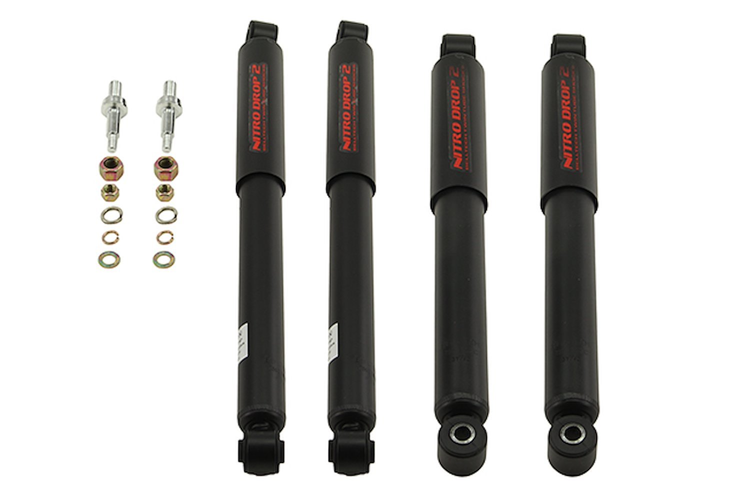 Nitro Drop 2 Shock Set for 1973-1987 Chevy/GMC 4WD K-10 With Single Front Shock