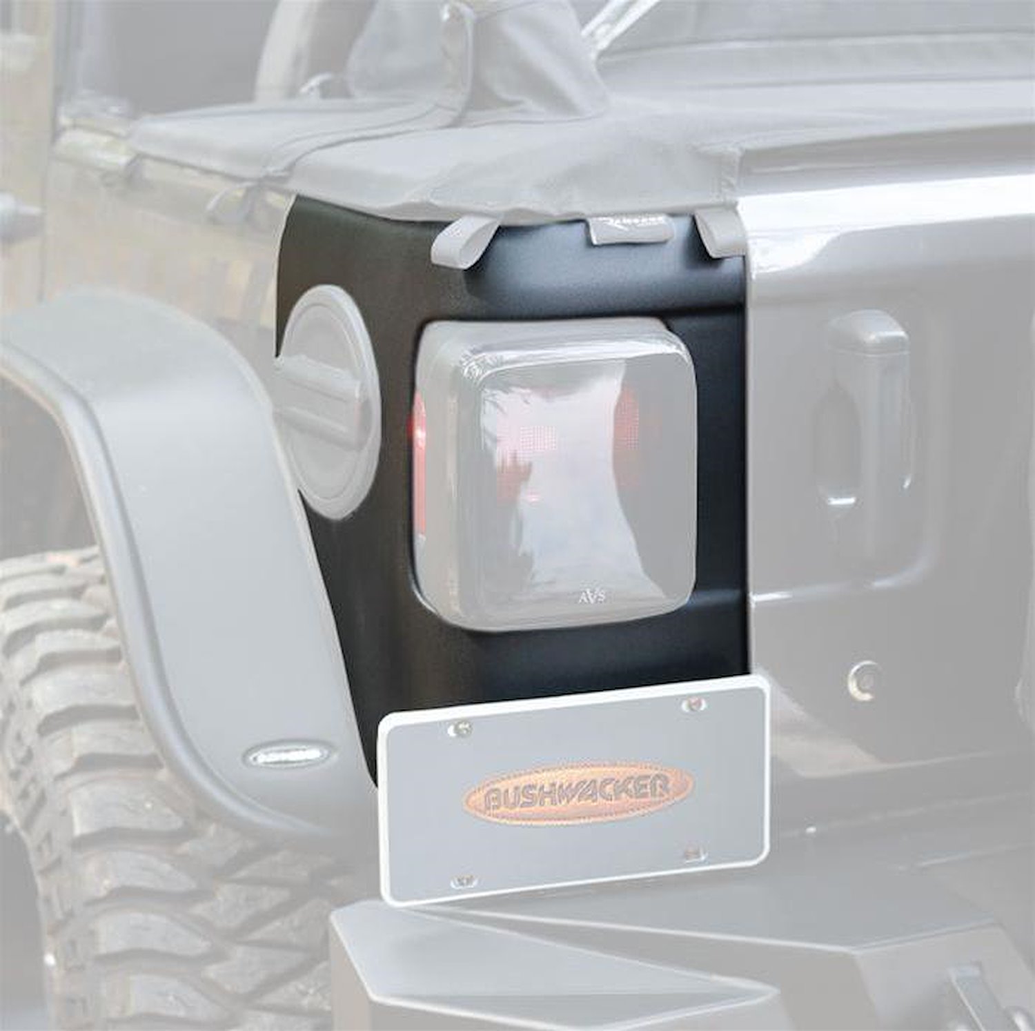 Rear Corner Armor for 2018 Jeep Wrangler JL