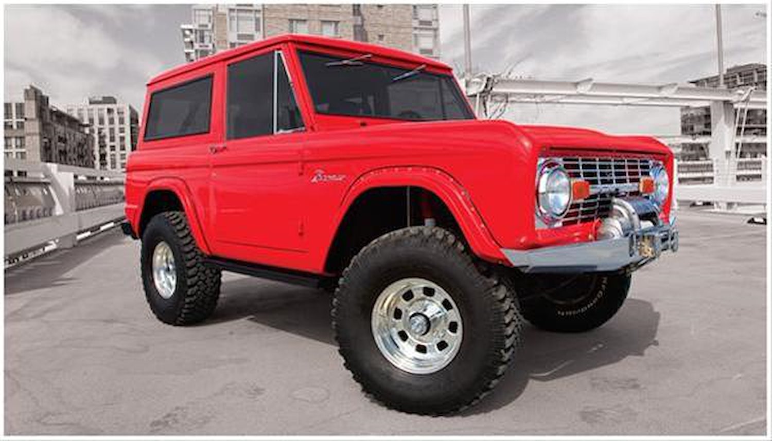 Cut-Out Style Fender Flares 1966-77 Ford Bronco