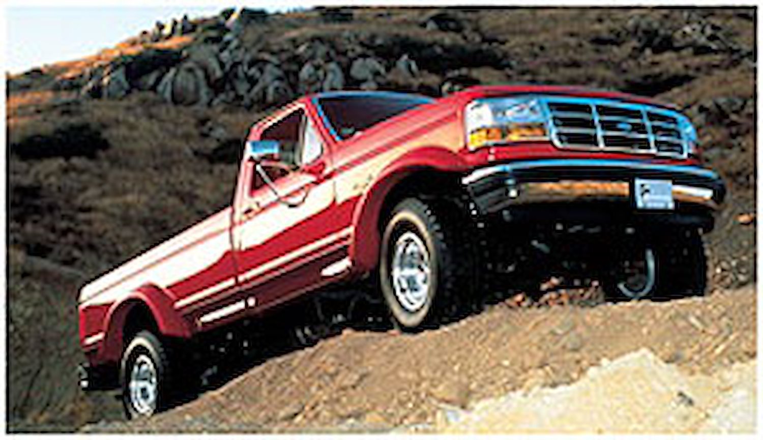 Cut-Out Style Fender Flares 1993-96 Ford F-150/250/350/450
