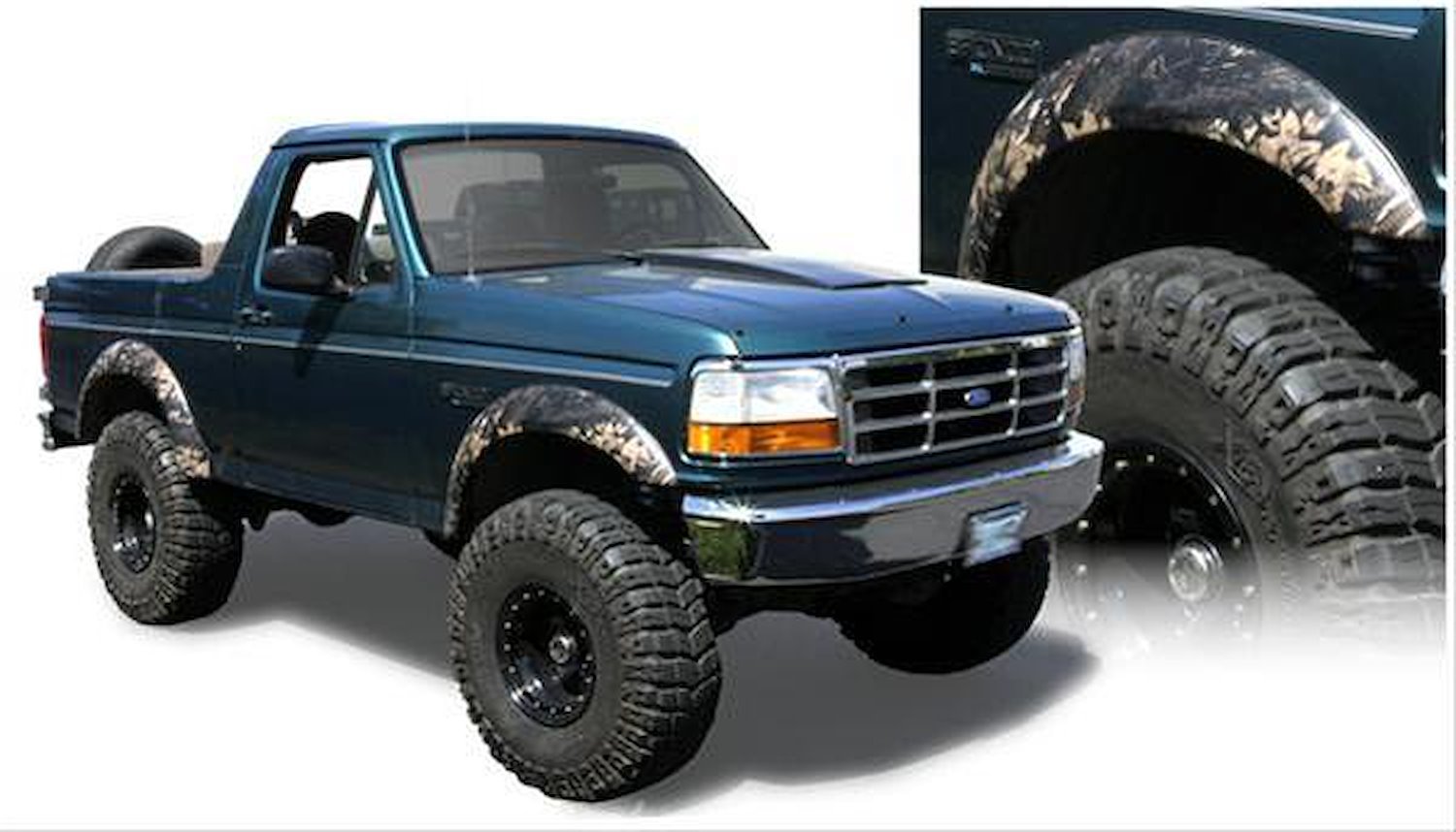 Extend-A-Fender Flares 1992-96 Ford F-150/F-250/F-350 & Bronco