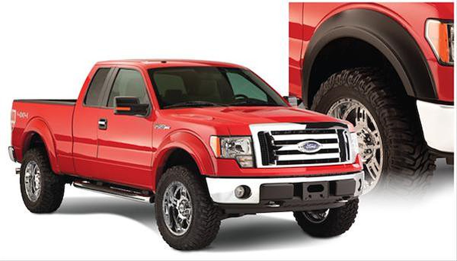 Extend-A-Fender Flares 2009-14 Ford F-150 (Styleside, All Beds)