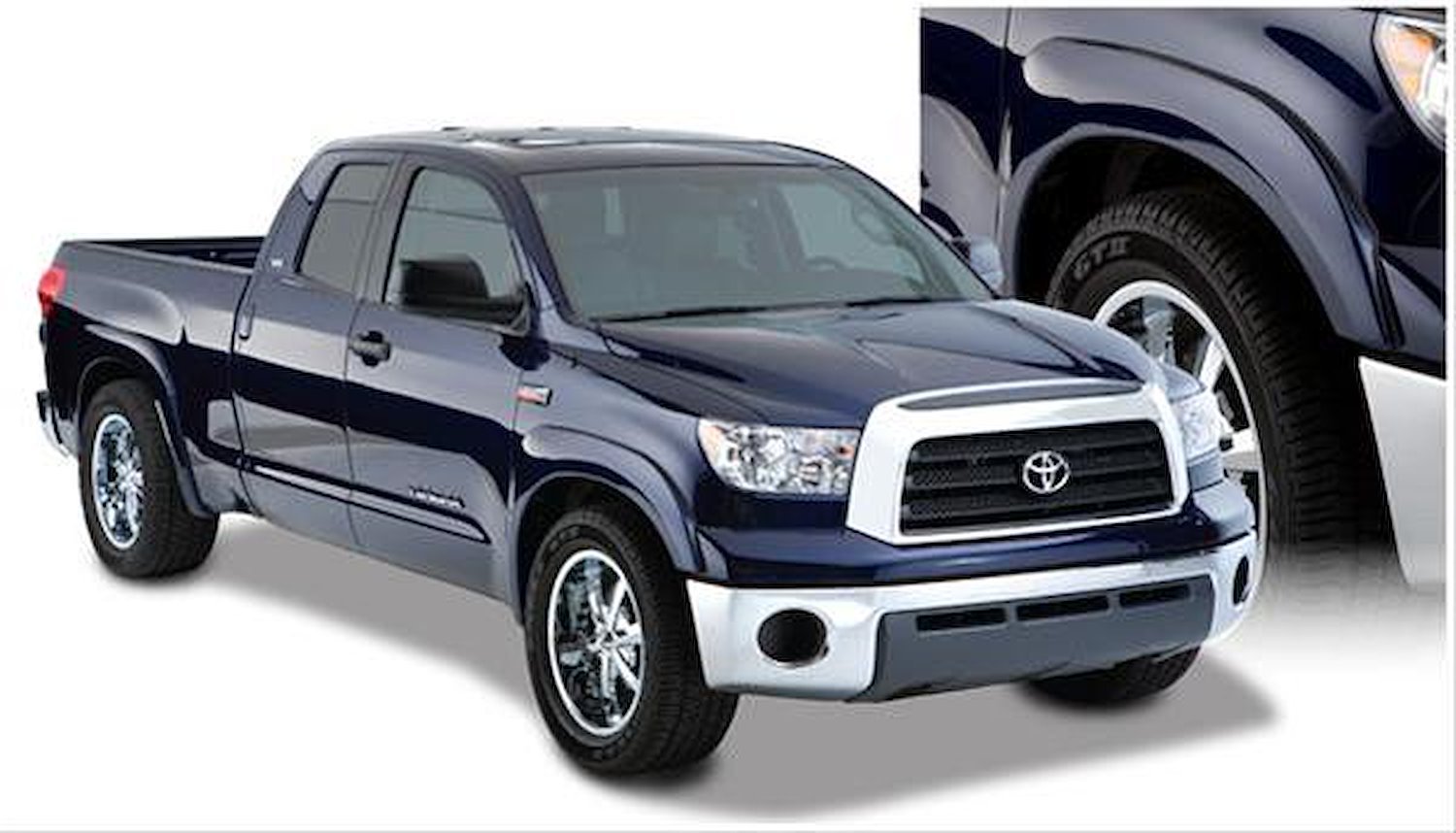 OE-Style Fender Flares 2007-13 Toyota Tundra without Factory