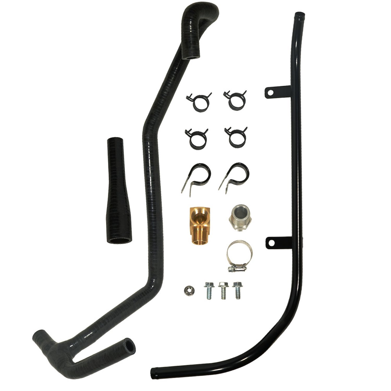 Coolant Tube Relocation Kit for 2003-2005 5.9L Dodge Cummins with Automatic Transmission, Howler Turbo Upgrade