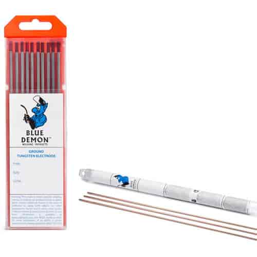 Carbon Steel TIG Kit Includes: 2% Thoriated Tungsten Electrodes