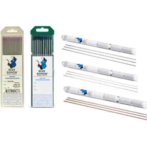 Steel And Aluminum TIG Kit Includes: Welding Electrodes