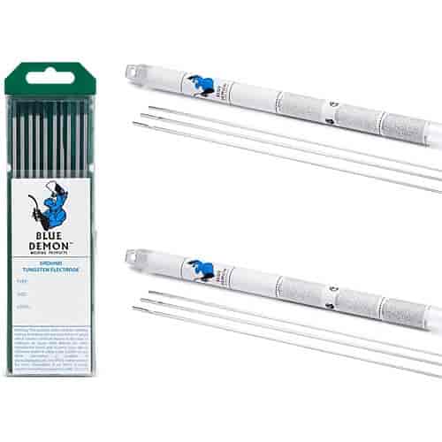 TIG Consumables Kit Includes: 10/pkg of 1/16" EWP Electrodes