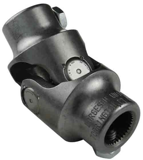 Steel U-Joint 3/4"-36 spline x 9/16"-26 spline