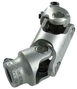 Steering Universal Joint Double ALUM 3/4 Smooth Bore X 3/4 Smooth Bore