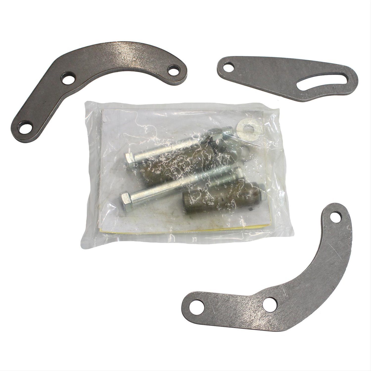Self-Contained Power Steering Pump Bracket Big Block Chevy with Short Water Pump