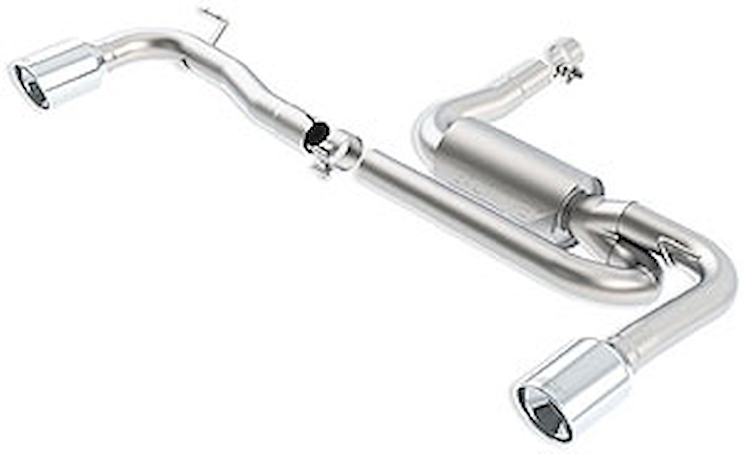 Rear-Section Exhaust System 2011-2016 Mini Cooper Countryman S 4-Door 1.6L