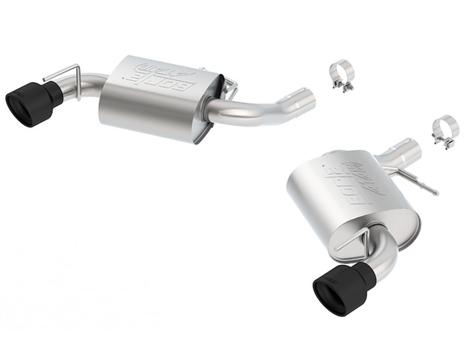 Axle-Back Exhaust System With ATAK Mufflers for 2016-2019 Camaro SS 6.2L