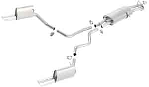 Cat-Back Exhaust System 2011-12 Range Rover Sport 5.0L Supercharged