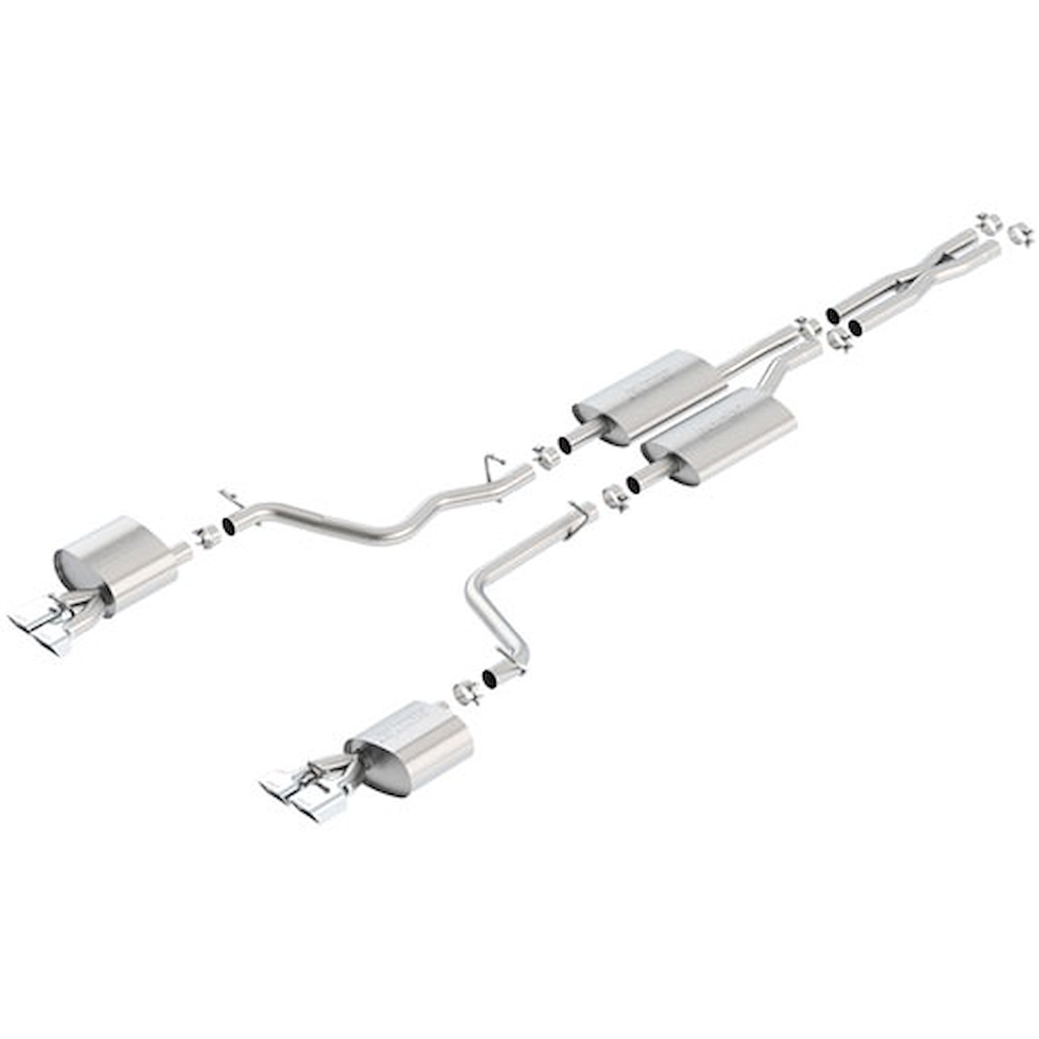 Cat-Back Exhaust System 2011-14 Challenger 3.6L