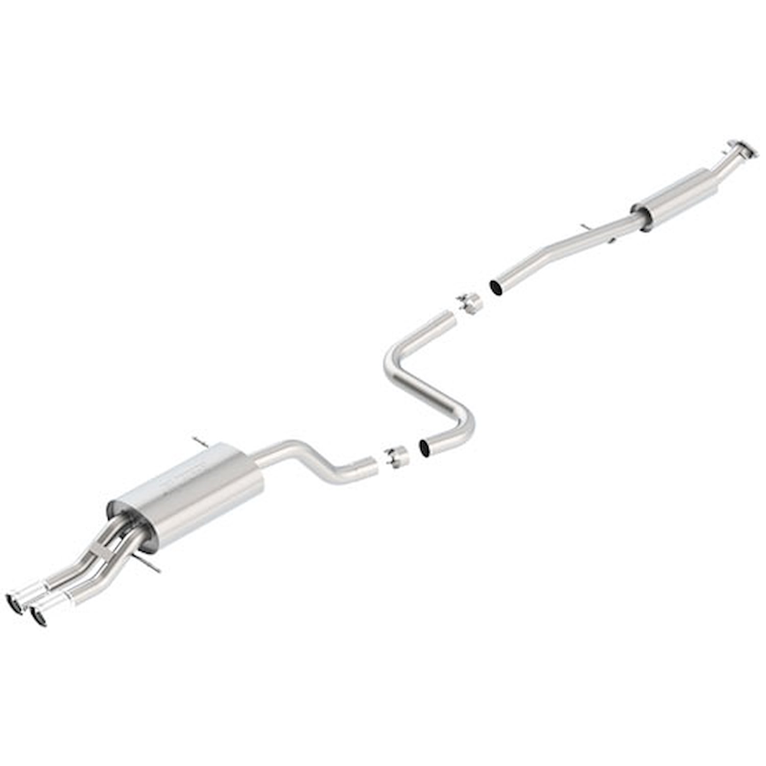 Cat-Back Exhaust System 2014-2017 Ford Fiesta ST 1.6L