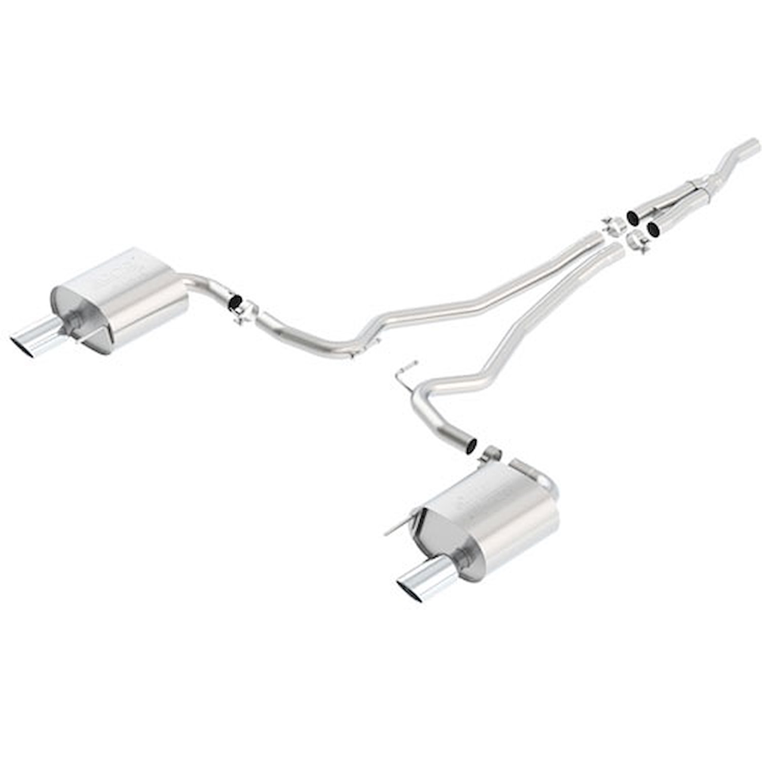 Cat-Back Exhaust System 2015-2019 Ford Mustang 2.3L EcoBoost
