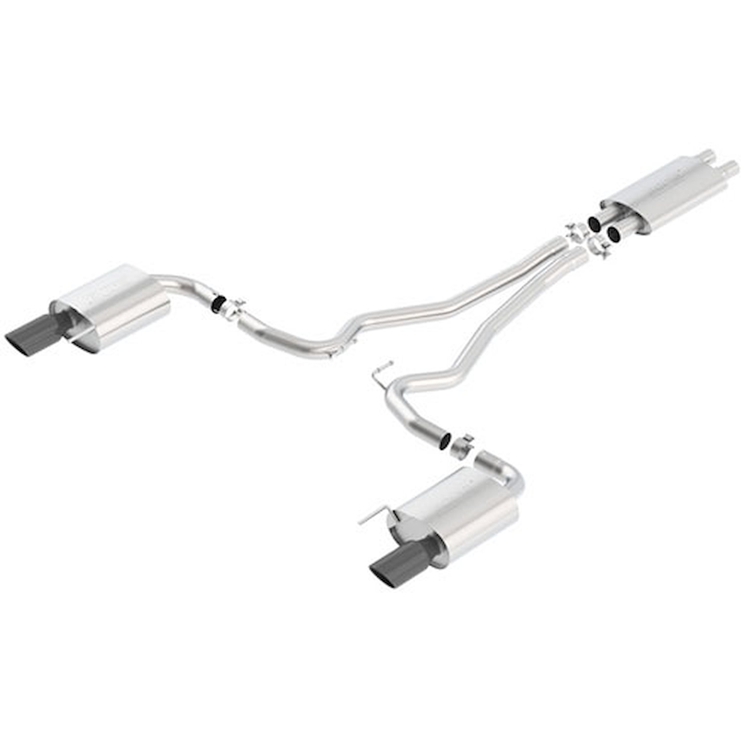 Cat-Back Exhaust System 2015-17 Mustang GT 5.0L