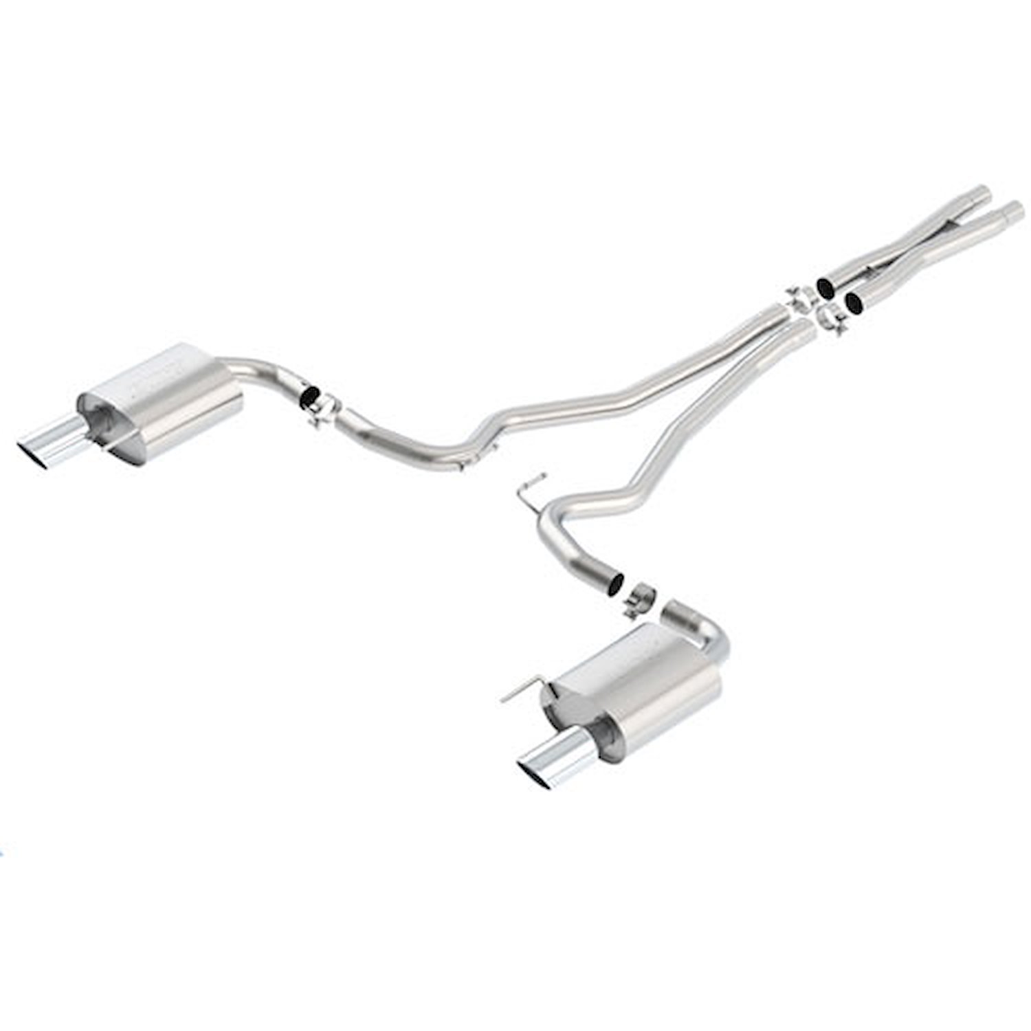 Cat-Back Exhaust System 2015-17 Ford Mustang GT 5.0L