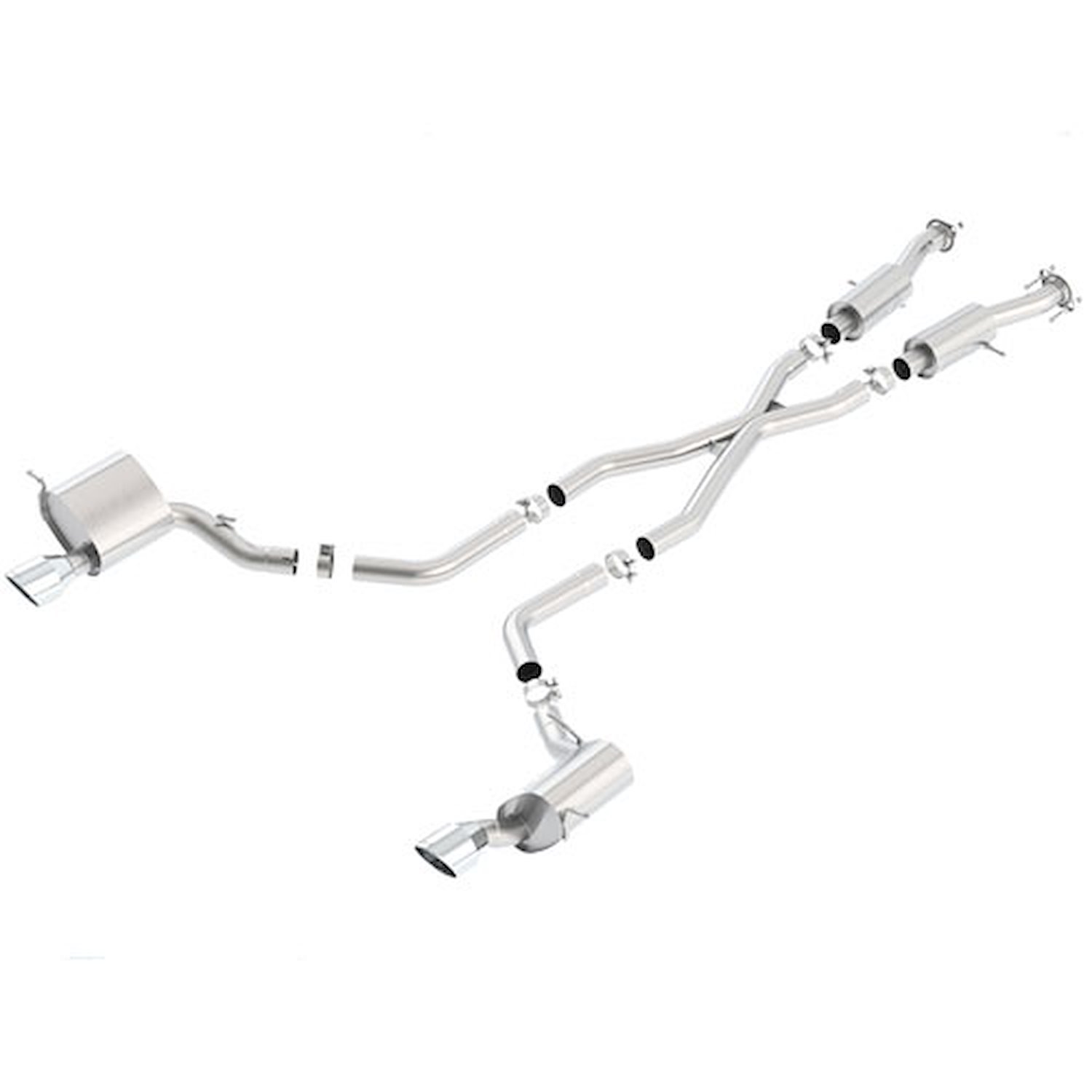 Cat-Back Exhaust System 2015-2018 Jeep Grand Cherokee SRT8 6.4L