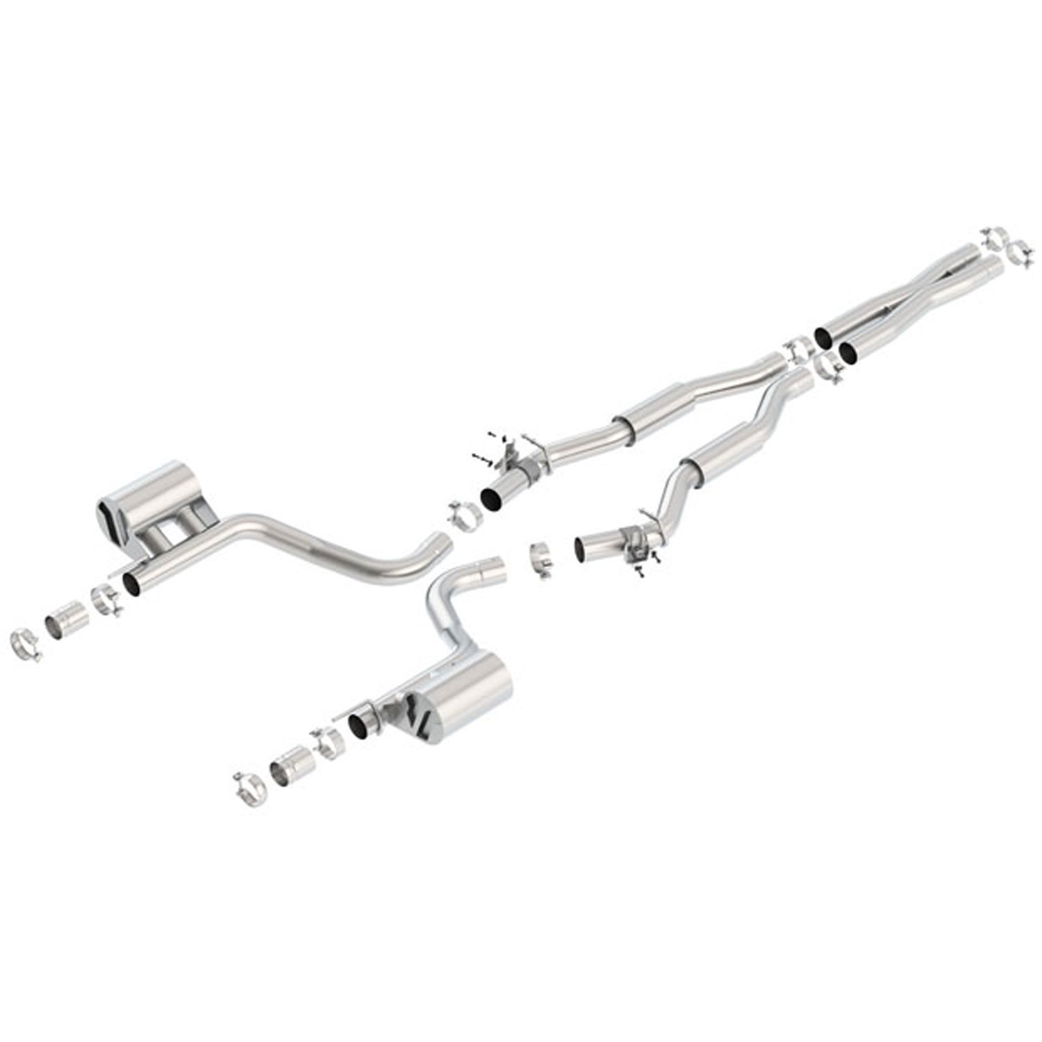 Cat-Back Exhaust System 2015-18 Challenger Hellcat 6.2L
