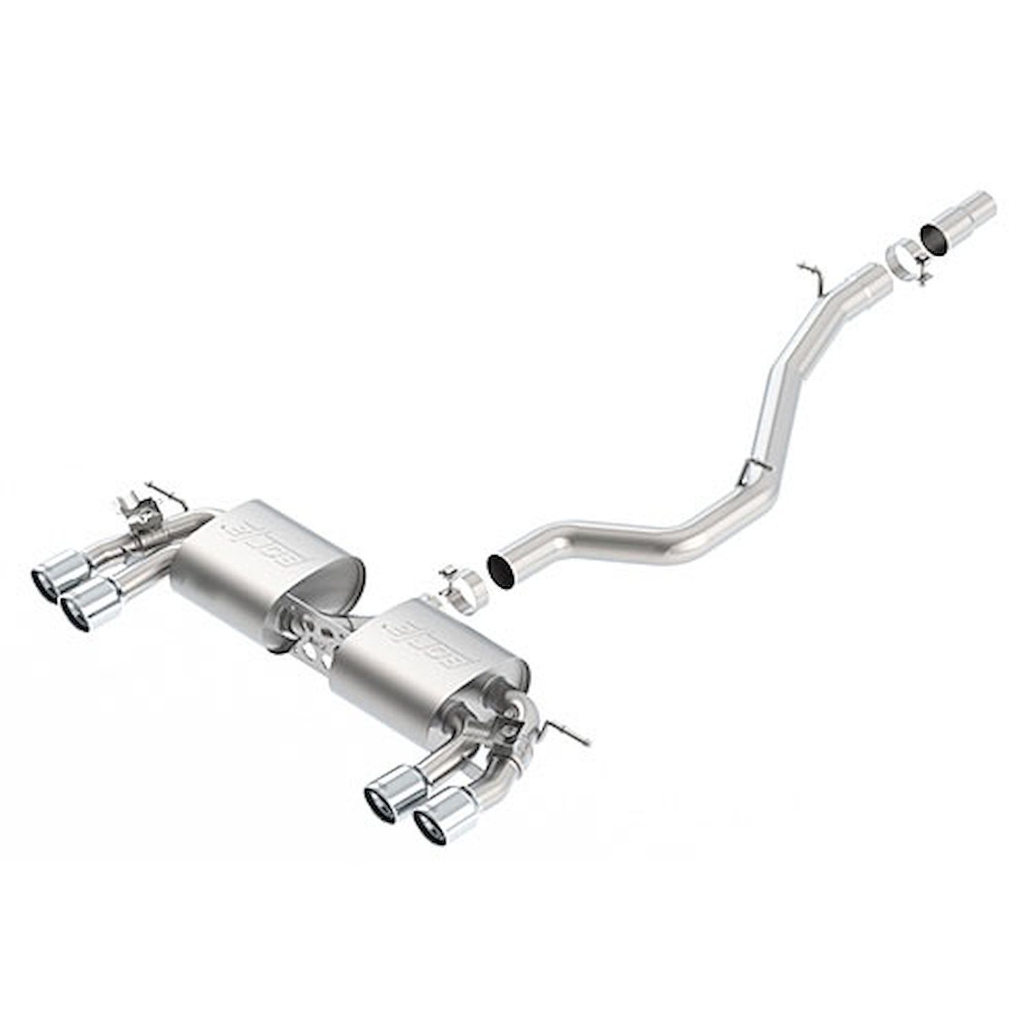 Cat-Back Exhaust System 2015-2017 Volkswagen Golf R 2.0L Turbo AWD