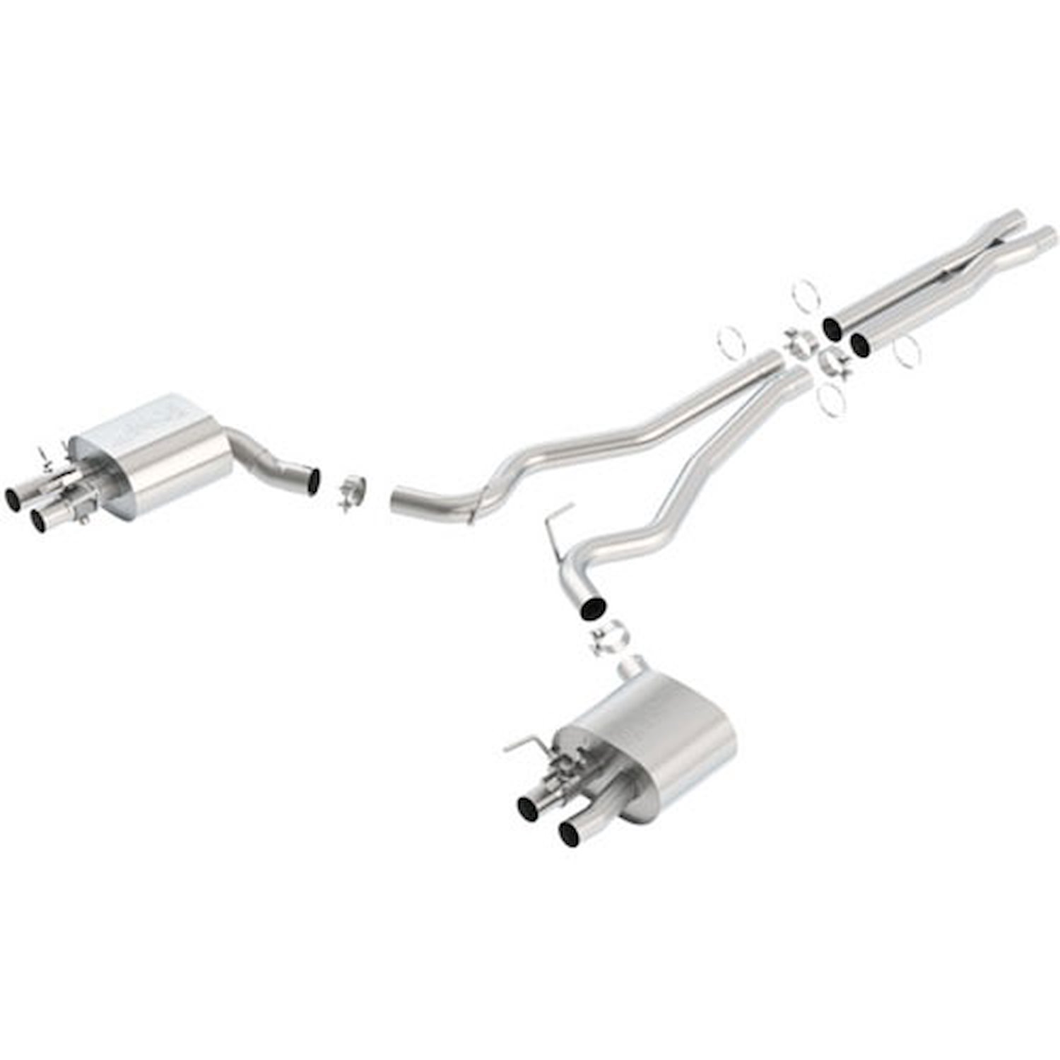 Cat-Back Exhaust System 2015-18 Mustang Shelby GT350 5.2L