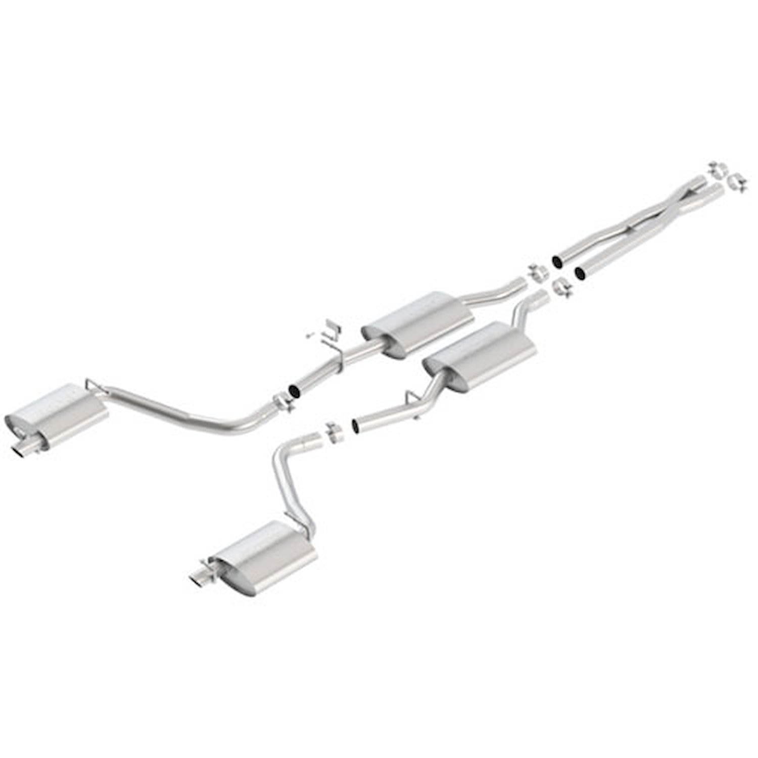 Cat-Back Exhaust System 2015-18 Charger/300 3.6L